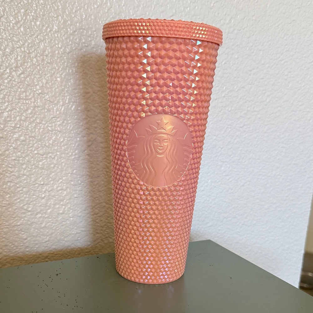 Starbucks Textured Coral Tumbler